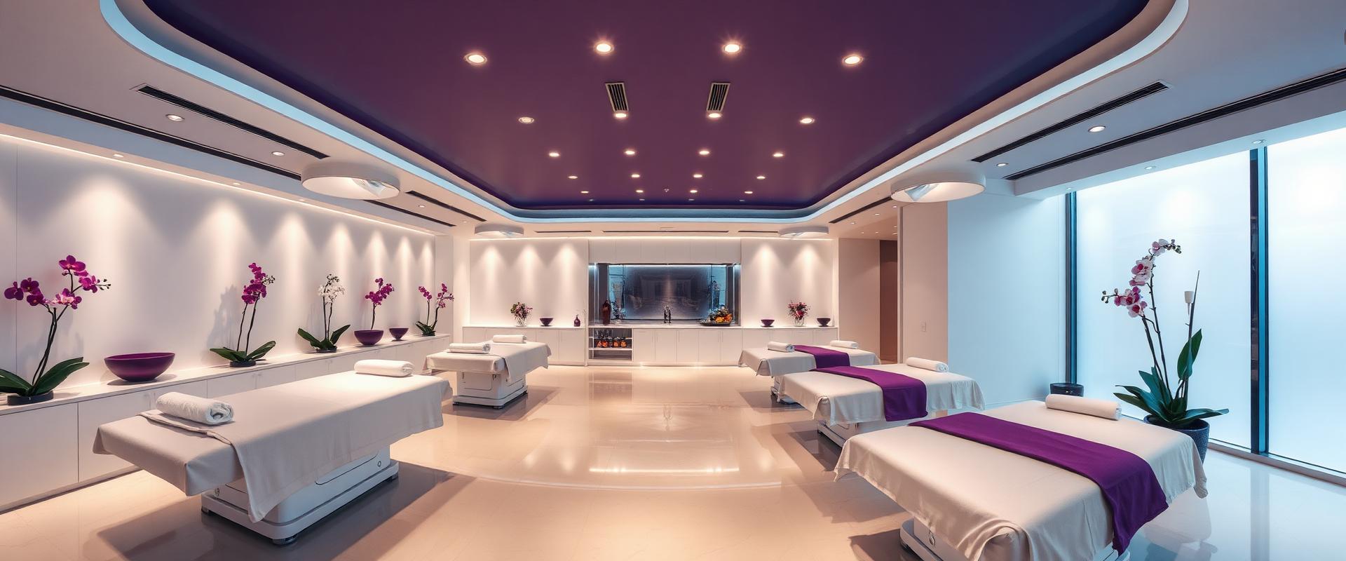 Modern bright salon and spa interior ready for inspection